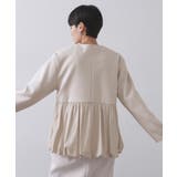 ウールライクペプラムドッキングアウター【洗濯機洗い可】 | OPAQUE.CLIP | 詳細画像18 