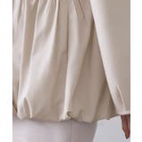 ウールライクペプラムドッキングアウター【洗濯機洗い可】 | OPAQUE.CLIP | 詳細画像22 