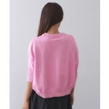 スウェットライクドルマンスリーブニット【洗濯機洗い可】 | OPAQUE.CLIP | 詳細画像15 