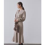 ウールライクフィット&フレアワンピース【洗濯機OK】 | OPAQUE.CLIP | 詳細画像16