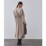 ウールライクフィット&フレアワンピース【洗濯機OK】 | OPAQUE.CLIP | 詳細画像18