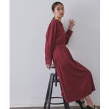 ウールライクフィット&フレアワンピース【洗濯機OK】 | OPAQUE.CLIP | 詳細画像20