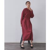 ウールライクフィット&フレアワンピース【洗濯機OK】 | OPAQUE.CLIP | 詳細画像22