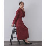 ウールライクフィット&フレアワンピース【洗濯機OK】 | OPAQUE.CLIP | 詳細画像23