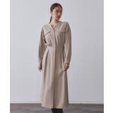 ウールライクフィット&フレアワンピース【洗濯機OK】 | OPAQUE.CLIP | 詳細画像30