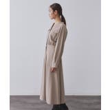 ウールライクフィット&フレアワンピース【洗濯機OK】 | OPAQUE.CLIP | 詳細画像31