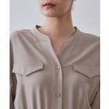 ウールライクフィット&フレアワンピース【洗濯機OK】 | OPAQUE.CLIP | 詳細画像33