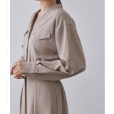 ウールライクフィット&フレアワンピース【洗濯機OK】 | OPAQUE.CLIP | 詳細画像34