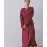 ウールライクフィット&フレアワンピース【洗濯機OK】 | OPAQUE.CLIP | 詳細画像21