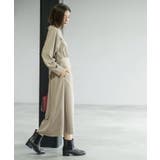 ウールライクフィット&フレアワンピース【洗濯機OK】 | OPAQUE.CLIP | 詳細画像4