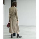 ウールライクフィット&フレアワンピース【洗濯機OK】 | OPAQUE.CLIP | 詳細画像5