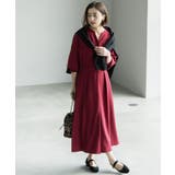 ウールライクフィット&フレアワンピース【洗濯機OK】 | OPAQUE.CLIP | 詳細画像6