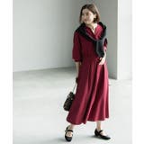 ウールライクフィット&フレアワンピース【洗濯機OK】 | OPAQUE.CLIP | 詳細画像9