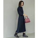 ウールライクフィット&フレアワンピース【洗濯機OK】 | OPAQUE.CLIP | 詳細画像11