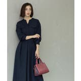 ウールライクフィット&フレアワンピース【洗濯機OK】 | OPAQUE.CLIP | 詳細画像12