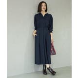 ウールライクフィット&フレアワンピース【洗濯機OK】 | OPAQUE.CLIP | 詳細画像13