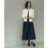 ウールライクフィット&フレアワンピース【洗濯機OK】 | OPAQUE.CLIP | 詳細画像14