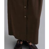 【es】ダブルポケットロングシャツワンピース【洗濯機OK】 | OPAQUE.CLIP | 詳細画像17