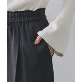 ピンストライプイージーワイドパンツ【吸湿発熱/ストレッチ/洗濯機OK】 | OPAQUE.CLIP | 詳細画像14 