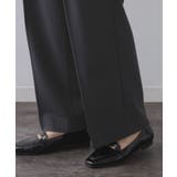 ピンストライプイージーワイドパンツ【吸湿発熱/ストレッチ/洗濯機OK】 | OPAQUE.CLIP | 詳細画像15 