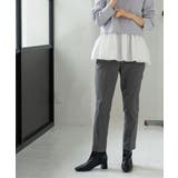 裏起毛ハイストレッチイージーテーパードパンツ【洗濯機OK】 | OPAQUE.CLIP | 詳細画像8 