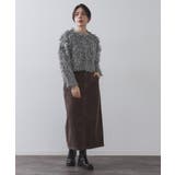 ループヤーンニットカーディガン | OPAQUE.CLIP | 詳細画像8