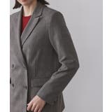 グレンチェックダブルジャケット/セットアップ対応可【洗える】 | OPAQUE.CLIP | 詳細画像17