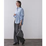 ポケット刺繍レギュラーカラーシャツ【洗濯機OK】 | OPAQUE.CLIP | 詳細画像20 