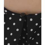 ドットプリントラッフルブラウス【洗濯機OK】 | OPAQUE.CLIP | 詳細画像14 