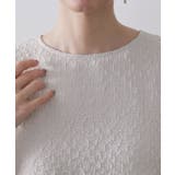 ふくれジャカードペプラムブラウス【洗濯機OK】 | OPAQUE.CLIP | 詳細画像16