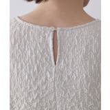 ふくれジャカードペプラムブラウス【洗濯機OK】 | OPAQUE.CLIP | 詳細画像17