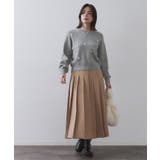 ビジューニットトップス【洗える】 | OPAQUE.CLIP | 詳細画像2