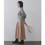 ビジューニットトップス【洗える】 | OPAQUE.CLIP | 詳細画像3