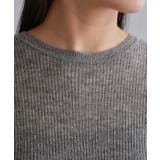 【es】ラメスパンコールリブニット【洗える】 | OPAQUE.CLIP | 詳細画像12 