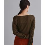 【es】アシメドレープカットソー【洗濯機OK】 | OPAQUE.CLIP | 詳細画像6 