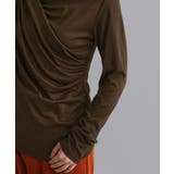 【es】アシメドレープカットソー【洗濯機OK】 | OPAQUE.CLIP | 詳細画像13 