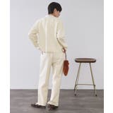 スナップボタン ダブルフェイス配色ニットカーディガン【洗濯機OK】 | OPAQUE.CLIP | 詳細画像6