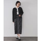 スナップボタン ダブルフェイス配色ニットカーディガン【洗濯機OK】 | OPAQUE.CLIP | 詳細画像15