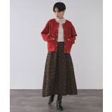 スナップボタン ダブルフェイス配色ニットカーディガン【洗濯機OK】 | OPAQUE.CLIP | 詳細画像20