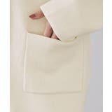 スナップボタン ダブルフェイス配色ニットカーディガン【洗濯機OK】 | OPAQUE.CLIP | 詳細画像29