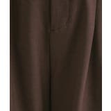 【es】ハイウエストタックワイドパンツ【洗濯機洗い可】 | OPAQUE.CLIP | 詳細画像8 