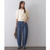 キラキラボリュームスリーブニット【洗濯機洗い可】 | OPAQUE.CLIP | 詳細画像2 