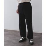 ブラック(019) | イージーカーブワイドパンツ【洗濯機OK】 | OPAQUE.CLIP