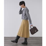 アシメプリーツスカート【洗濯機OK】 | OPAQUE.CLIP | 詳細画像7 