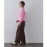 チェーン刺繍ロゴニット【洗濯機OK】 | OPAQUE.CLIP | 詳細画像7