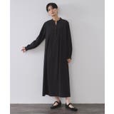 バックプリーツワンピース【洗濯機OK】 | OPAQUE.CLIP | 詳細画像1 