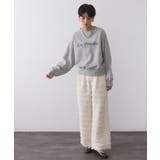 刺繍ロゴスウェット【洗濯機OK】 | OPAQUE.CLIP | 詳細画像2