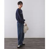 刺繍ロゴスウェット【洗濯機OK】 | OPAQUE.CLIP | 詳細画像6