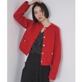 ビジューボタンニットカーディガン【洗える】 | OPAQUE.CLIP | 詳細画像8