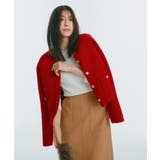 ビジューボタンニットカーディガン【洗える】 | OPAQUE.CLIP | 詳細画像1